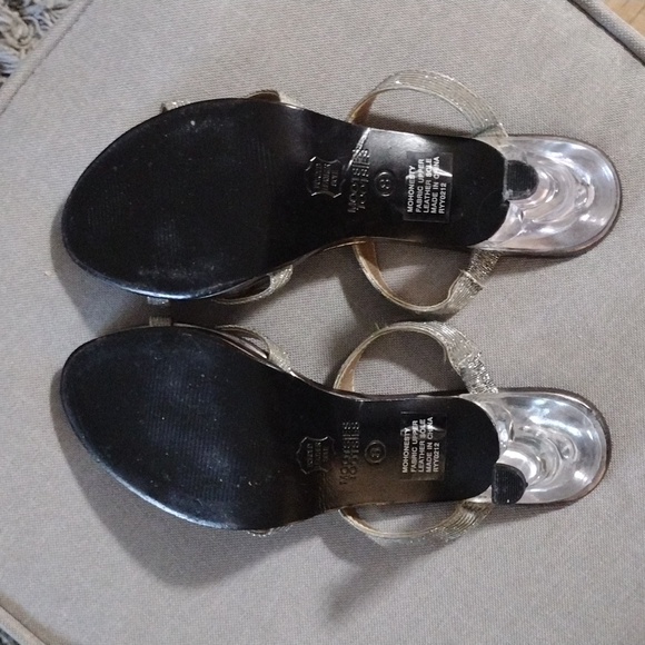 Mootsies Tootsies Metallic Strappy Sandals - Picture 4 of 4